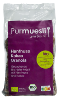 Bio Hanfnuss Kakao Granola ohne Zuckerzusatz, 400g