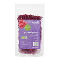 Bio Himbeeren gefriergetrocknet 100g (Fruchtstücke)
