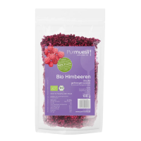 Bio Himbeeren gefriergetrocknet 100g  (Fruchtstücke)