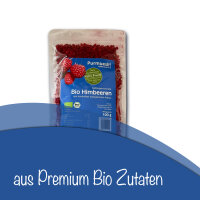 Bio Himbeeren gefriergetrocknet 100g (Fruchtstücke)
