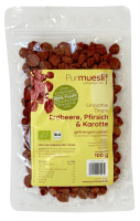 Smoothie Drops - Bio Erdbeere, Pfirsich, Karotte 100g
